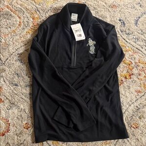 Nike Men's Black Zip-Up Sweater